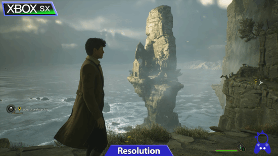 《霍格沃茨之遗》Xbox画面对比：Xbox One 720p不锁帧