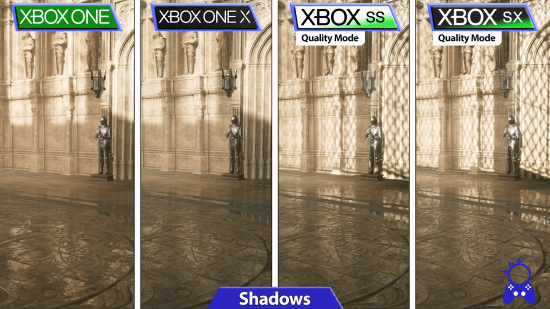 《霍格沃茨之遗》Xbox画面对比：Xbox One 720p不锁帧