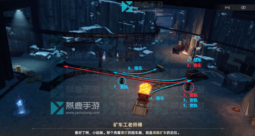 大矿车铁道之夜其二攻略