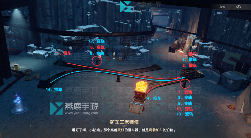 大矿车铁道之夜其二攻略