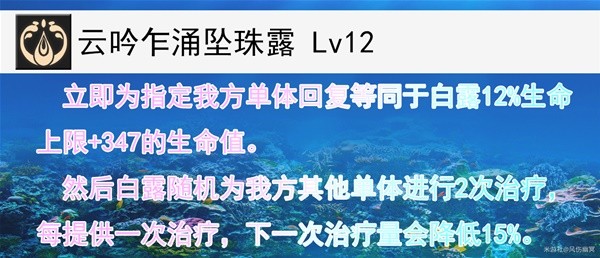 《崩坏星穹铁道》白露技能与出装解析