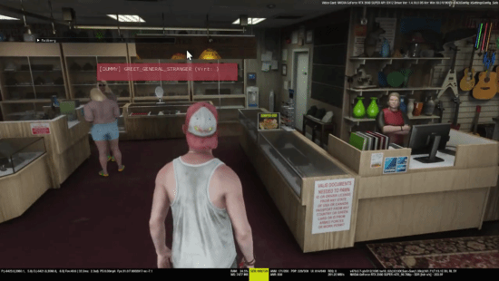 疑《GTA6》新流出视频曝光 主角珠宝店闲逛