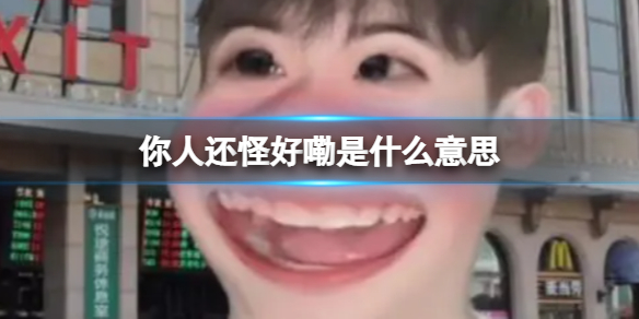 你人还怪好嘞是什么意思 你人还怪好嘞梗介绍