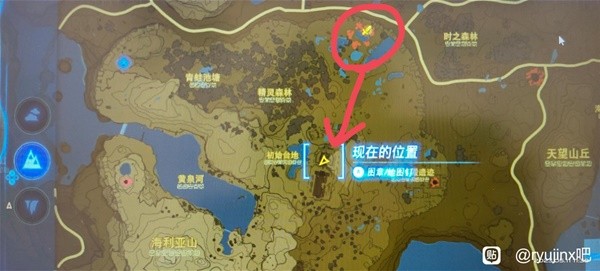 《塞尔达传说王国之泪》蓝图获取位置标注
