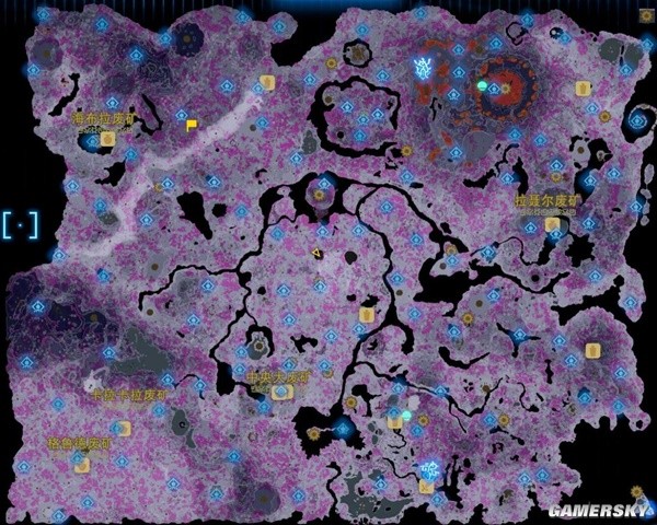 《塞尔达传说王国之泪》地底树根位置地图一览