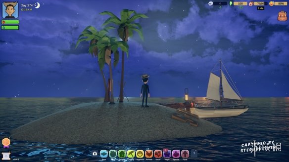 《海港物语》开局一块板道具全靠捡，steam特别好评