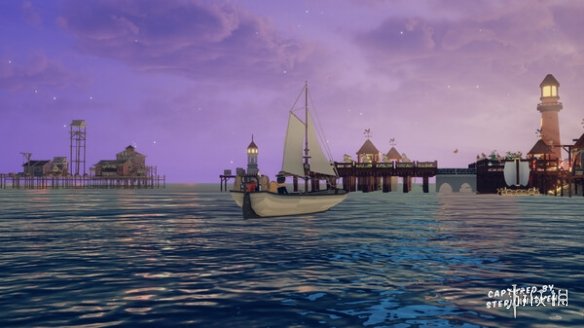 《海港物语》开局一块板道具全靠捡，steam特别好评