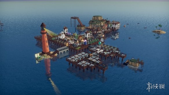 《海港物语》开局一块板道具全靠捡，steam特别好评