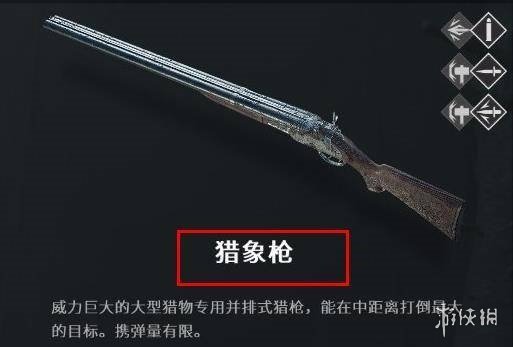 《猎杀：对决》猎象枪名称