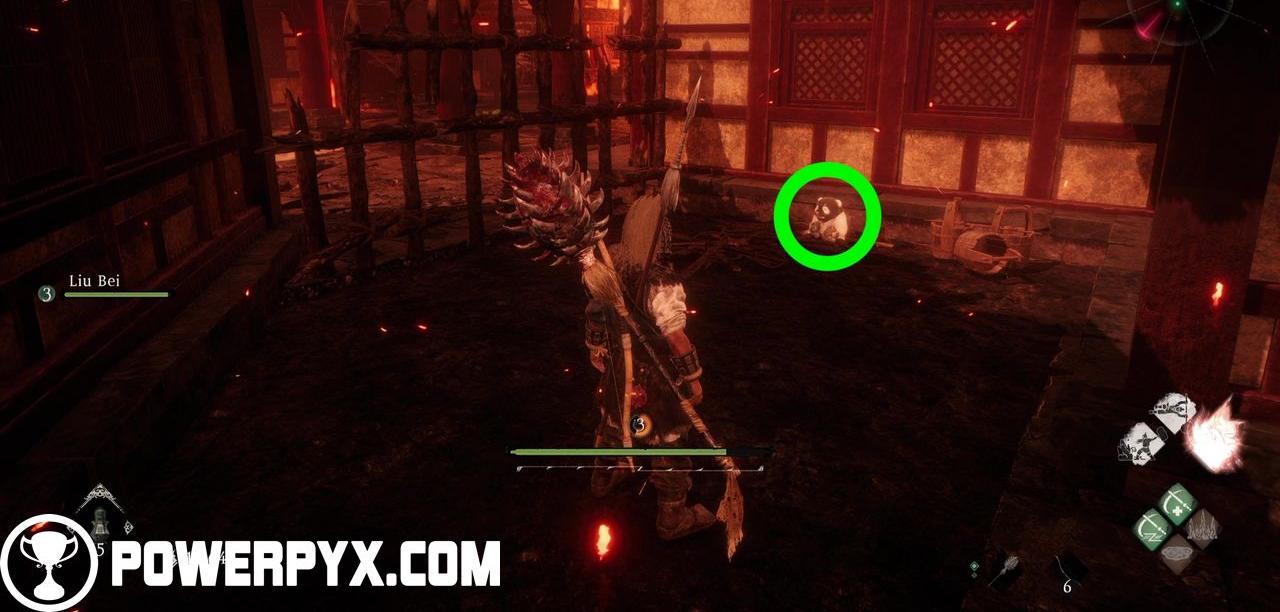 《卧龙：苍天陨落》啮铁位置一栏