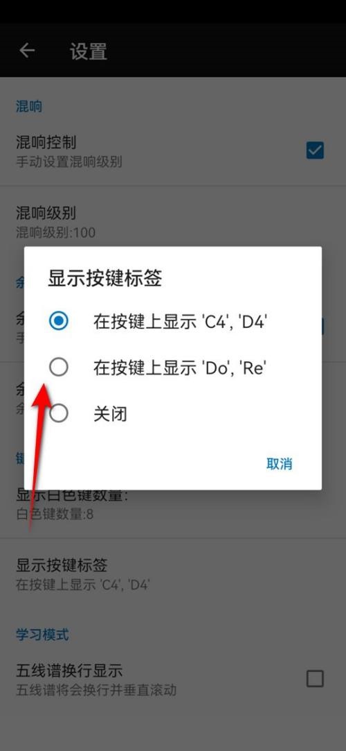 完美钢琴按键标签显示怎么设置？完美钢琴按键标签显示设置教程