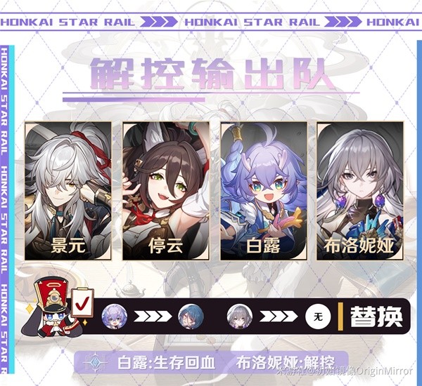 《崩坏星穹铁道》模拟宇宙景元欢愉流追击打法思路
