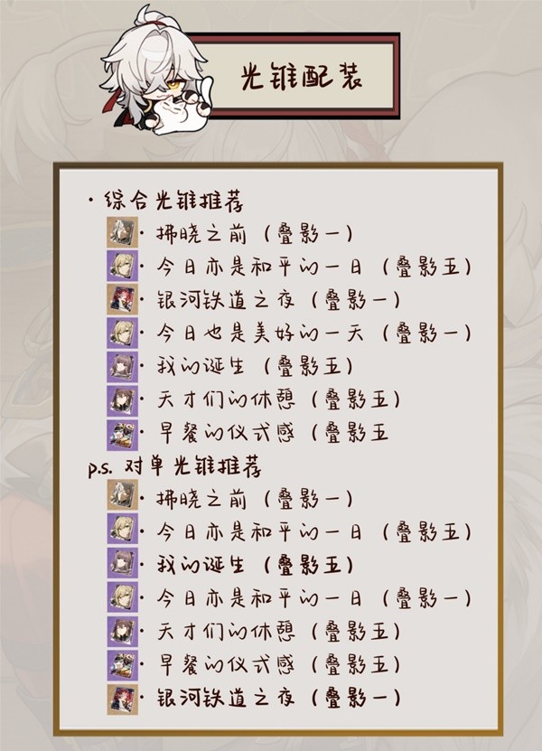 《崩坏星穹铁道》景元快速上手一图流