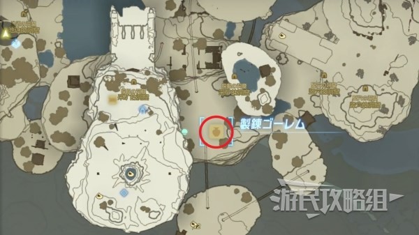 《塞尔达传说王国之泪》左纳乌制炼魔像位置及路线 炼制魔像在哪