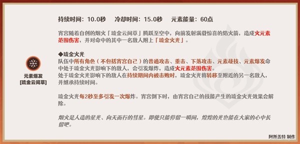 《原神》3.7版宵宫全方位培养解析 宵宫技能介绍与出装、配队教程