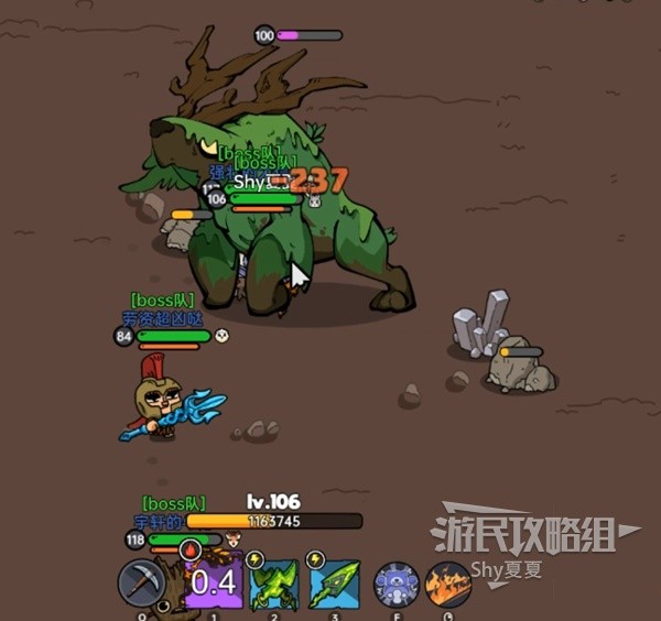 《沙盒与副本英勇之地》无伤击杀100级鹿角怪方法 鹿角怪怎么打