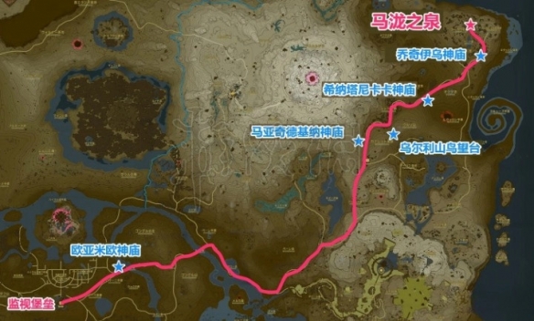 《塞尔达传说王国之泪》马泷位置及马匹升级料理一览   马匹之神在哪?