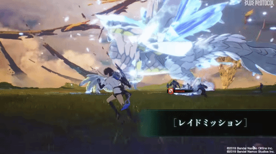 万代MMO《蓝色协议》实机预告：组队战斗眼花缭乱