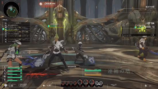 万代MMO《蓝色协议》实机预告：组队战斗眼花缭乱
