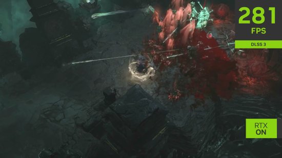 英伟达发布《暗黑破坏神4》新预告：DLSS3开启后帧数大涨！