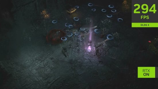 英伟达发布《暗黑破坏神4》新预告：DLSS3开启后帧数大涨！