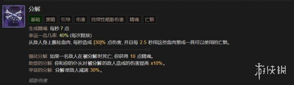 《暗黑破坏神4》死灵法师技能大全