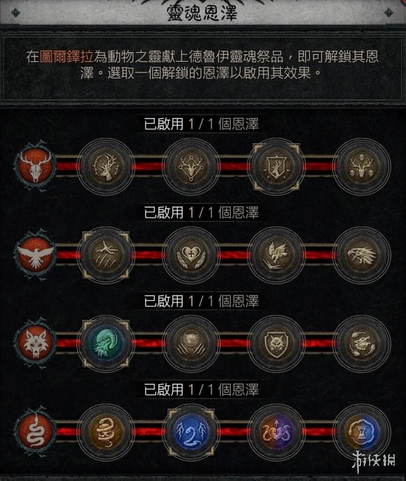 《暗黑破坏神4》德鲁伊灵魂恩泽有什么用？德鲁伊灵魂恩泽作用介绍