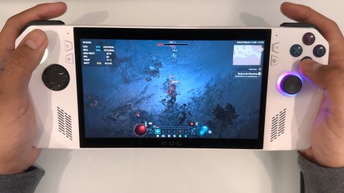 ROG掌机运行《暗黑破坏神4》：1080P/60帧流畅运行 10分钟电量下降近20%