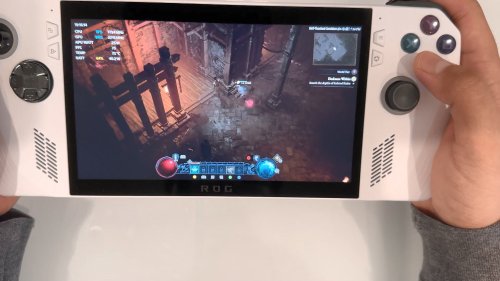 ROG掌机运行《暗黑破坏神4》：1080P/60帧流畅运行 10分钟电量下降近20%