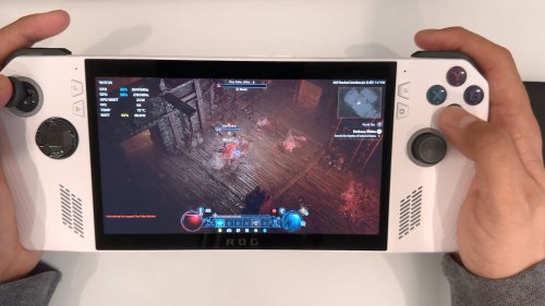 ROG掌机运行《暗黑破坏神4》：1080P/60帧流畅运行 10分钟电量下降近20%