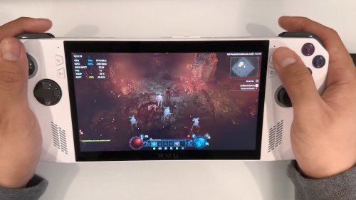 ROG掌机运行《暗黑破坏神4》：1080P/60帧流畅运行 10分钟电量下降近20%