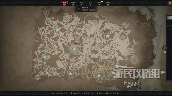 《暗黑破坏神4》全据点位置攻略 传送点位置一览