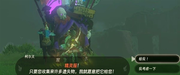 《塞尔达传说王国之泪》精灵套获取攻略 精灵套怎么获取