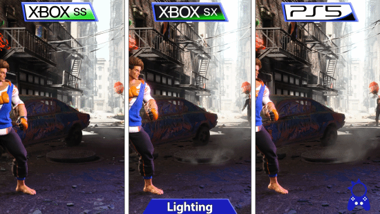 《街霸6》XS和PS5画面对比 XSS为优化做出取舍