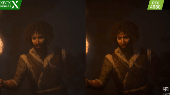 《暗黑4》XSX和RTX4080画面对比：主机版有些糊