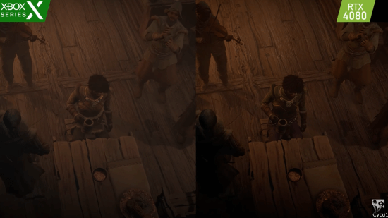 《暗黑4》XSX和RTX4080画面对比：主机版有些糊
