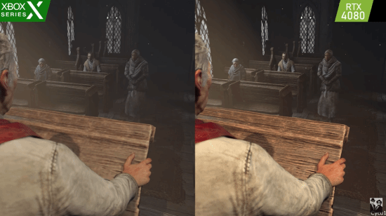 《暗黑4》XSX和RTX4080画面对比：主机版有些糊