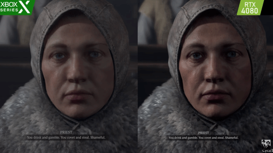 《暗黑4》XSX和RTX4080画面对比：主机版有些糊