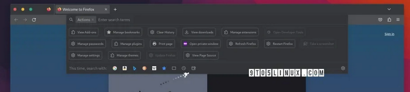 火狐浏览器Firefox 115 Beta 发布:引入 Quick Actions