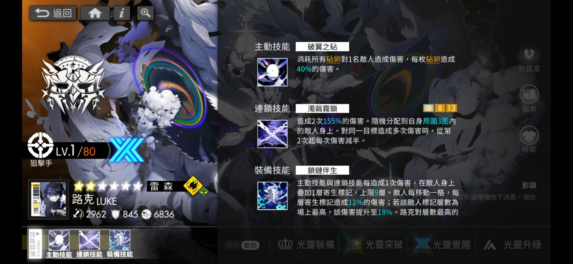 白夜极光路克角色值得养吗 六星路克培养攻略