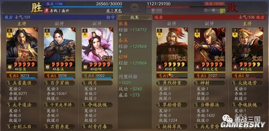 《三国志战略版》双核弹群弓武将搭配分享