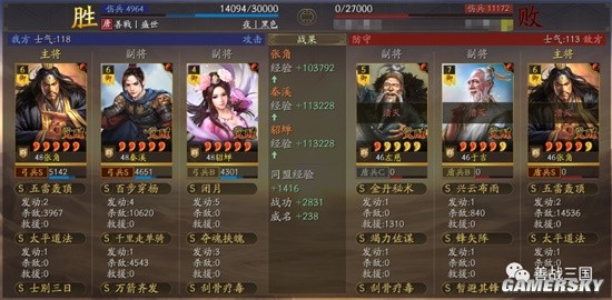 《三国志战略版》双核弹群弓武将搭配分享