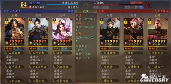 《三国志战略版》双核弹群弓武将搭配分享