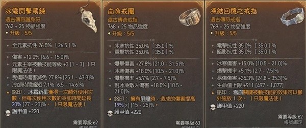 《暗黑破坏神4》冰法70级寒冰裂片流Build