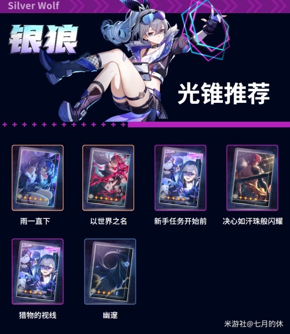 《崩坏星穹铁道》银狼全面培养指南