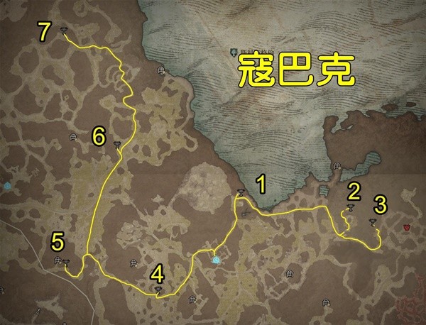 《暗黑破坏神4》斯科斯格伦地区莉莉丝祭坛位置与路线分享