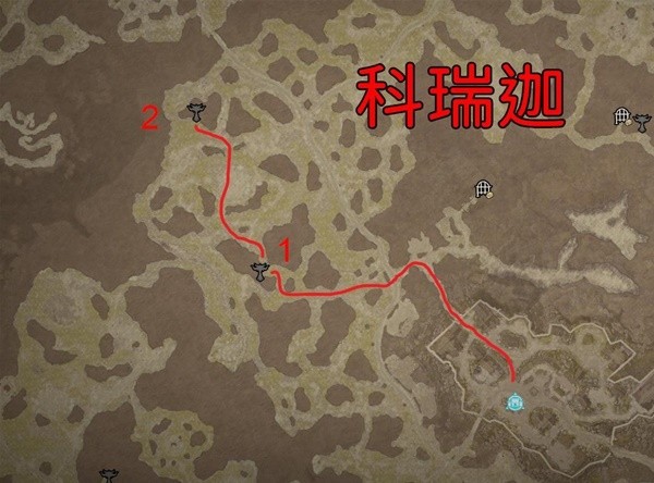 《暗黑破坏神4》斯科斯格伦地区莉莉丝祭坛位置与路线分享