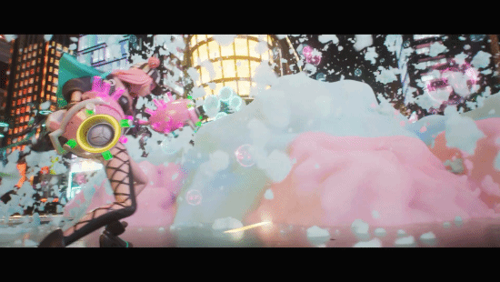 SE版喷喷《FOAMSTARS》CG特别版预告：泡沫大乱斗