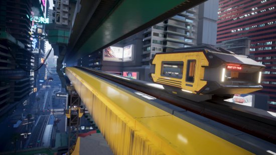 《赛博朋克2077》新MOD 完善地铁MOD车厢内部环境