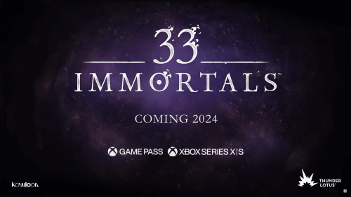Xbox发布会：奇幻动作《33 IMMORTALS》预告 33名勇士的战斗